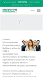 Mobile Screenshot of disintossicazionecocaina.it