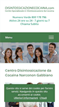 Mobile Screenshot of disintossicazionecocaina.com